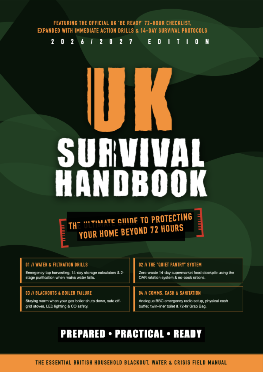Cover of Beyond 72 Hours: The UK Household Survival Handbook